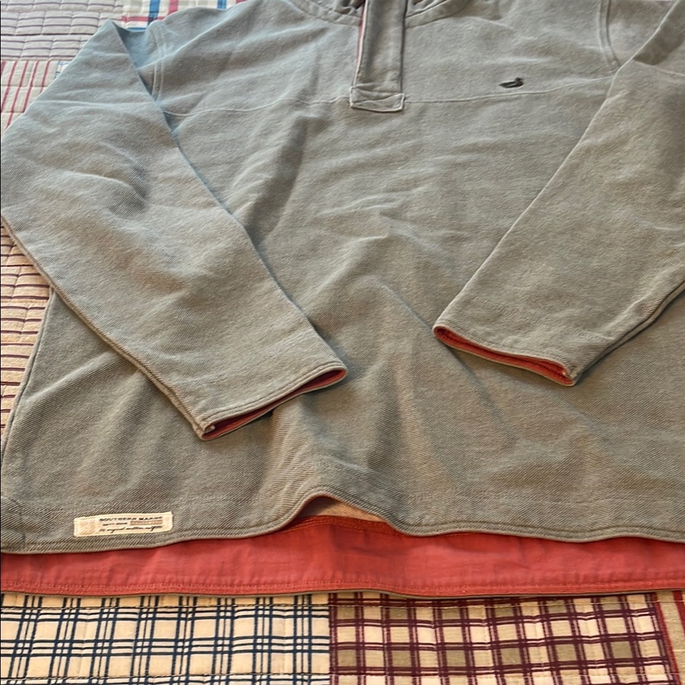 Vineyard Vines Gray Pullover With Button Detail - image 5